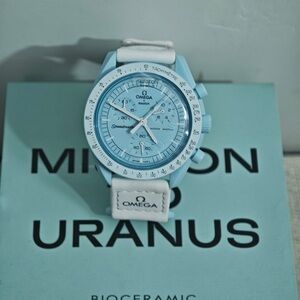 🔥Omega x Swatch MoonSwatch – Uranus Mission